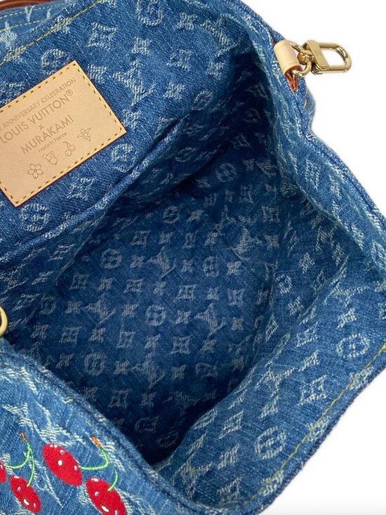 Louis Vuitton x Takashi Murakami Cherry Venice NM Denim Monogram main image 16